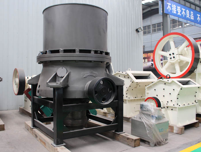 单缸圆锥破碎机生产车间